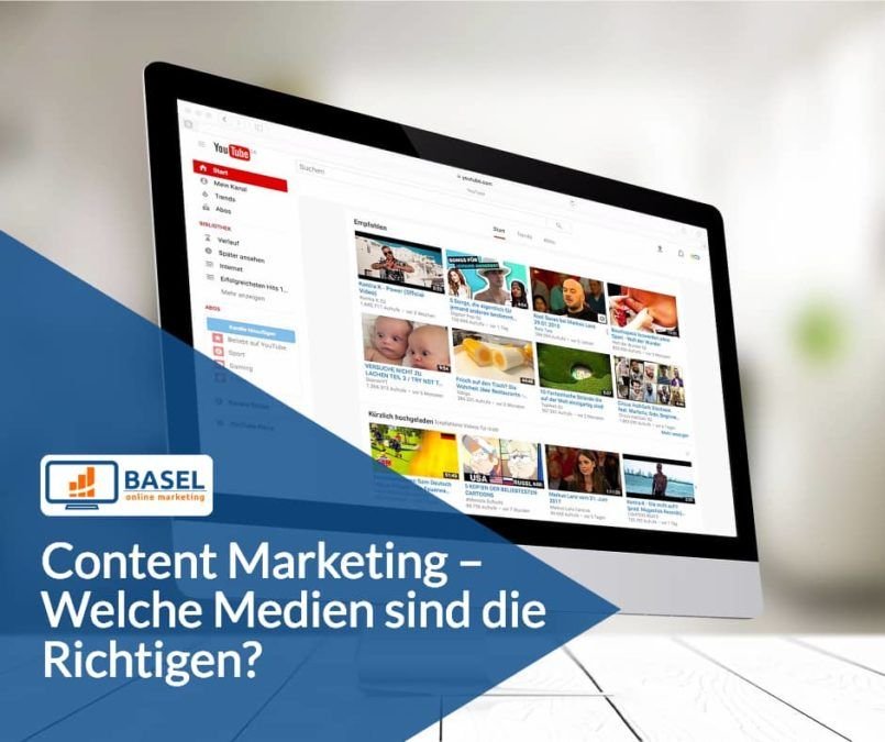 Content Marketing – Welche Medien sind die Richtigen?