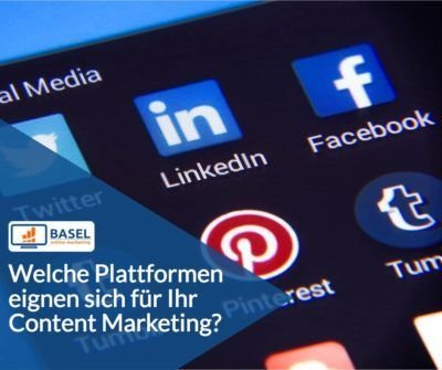 Welche Plattformen eignen sich für Ihr Content Marketing?